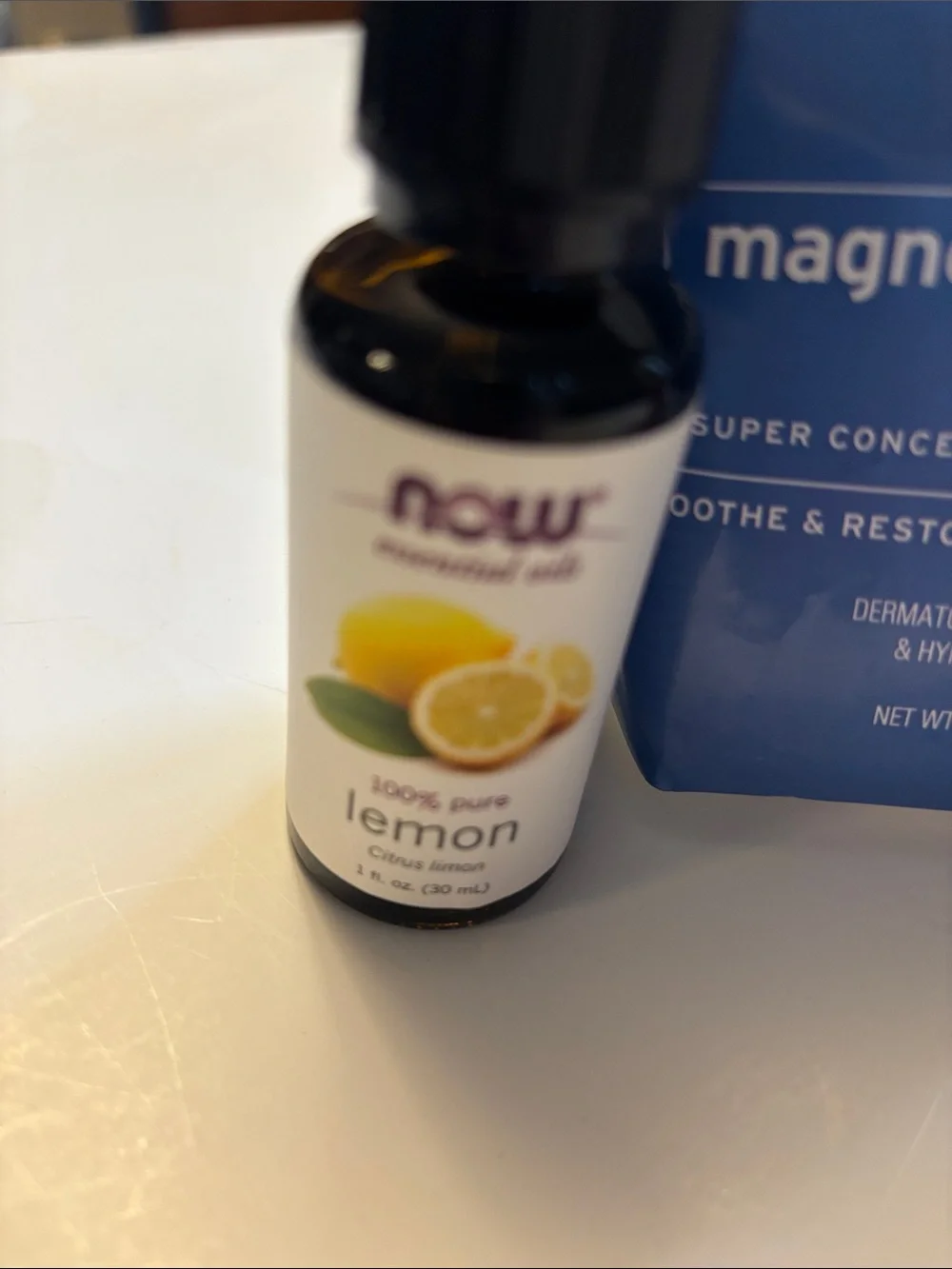 All natural NEW Soothing Bath Mineral-Lemon Essential Oil-Rosewater spray
